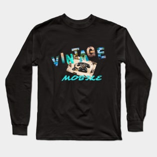 VINTAGE MOBILE Long Sleeve T-Shirt